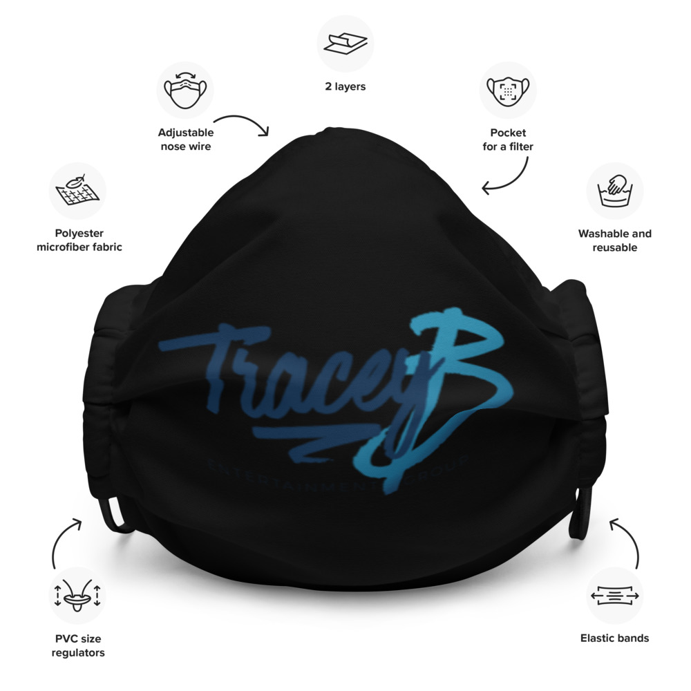 Premium face mask – Tracey B Entertainment Group Premium face mask - Image 2