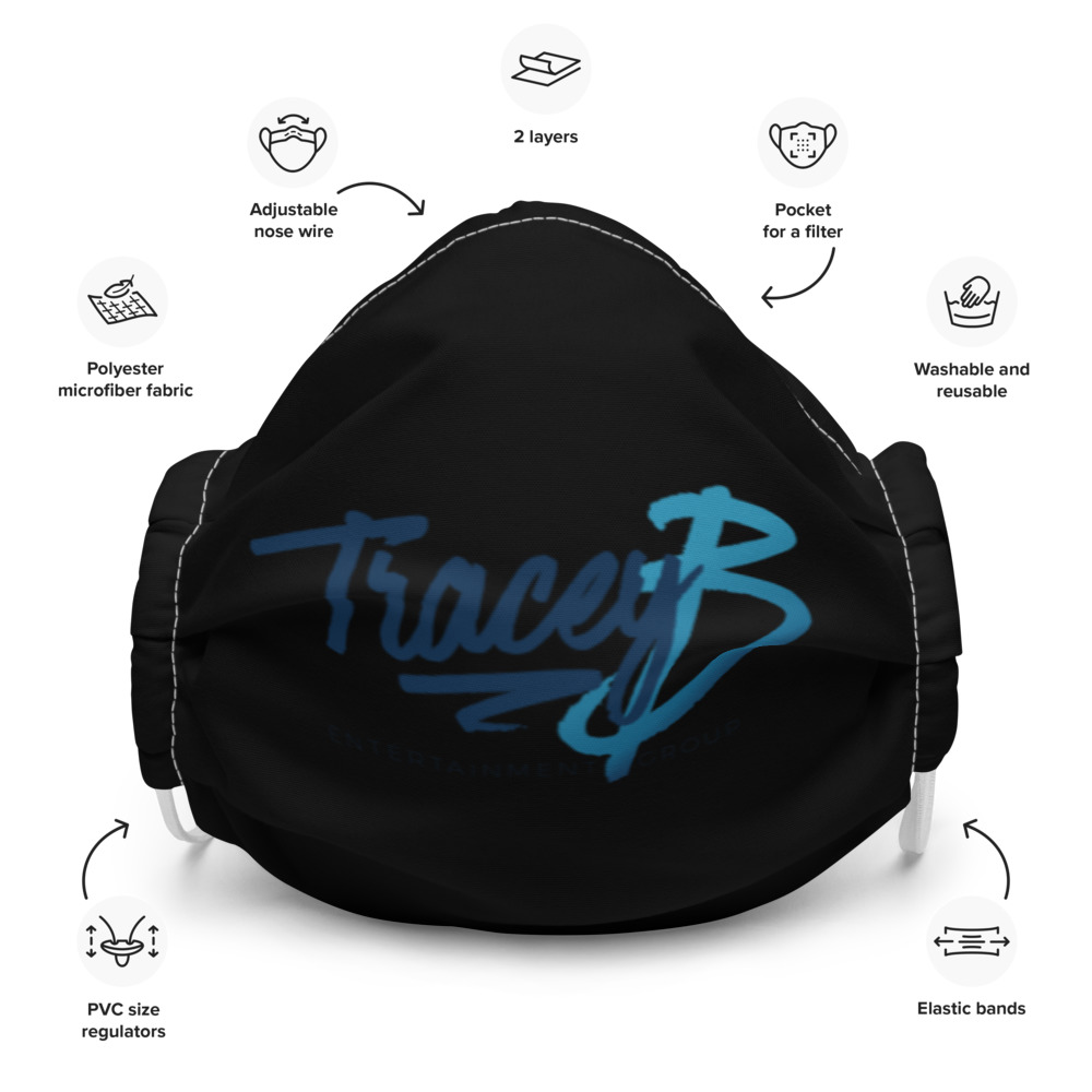 Premium face mask – Tracey B Entertainment Group Premium face mask