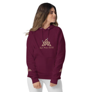 – Unisex eco raglan hoodie